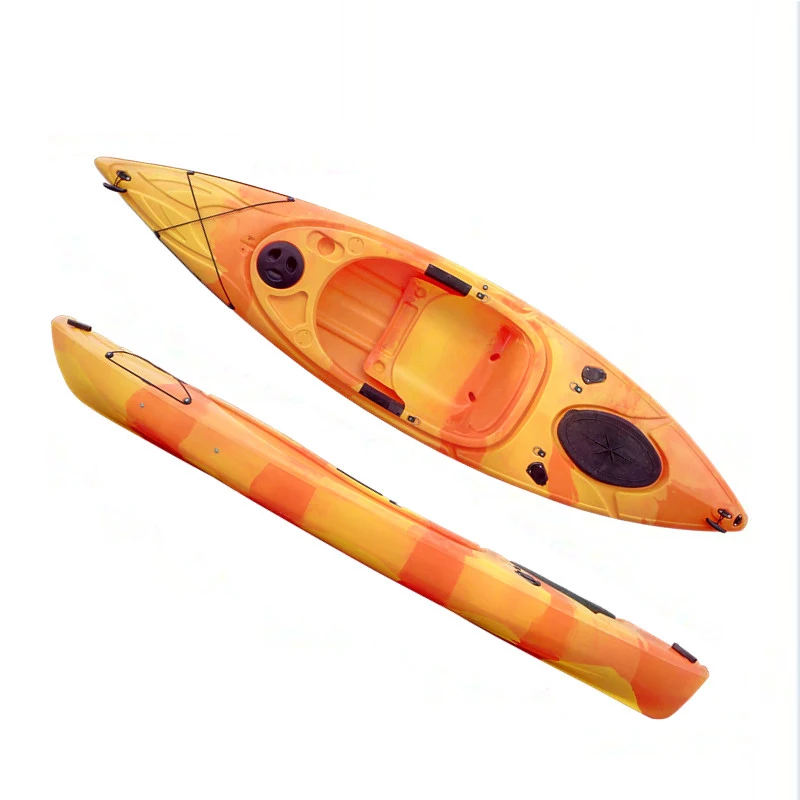 Good Quality Sea Fishing Kayak Single Seat Kayaks Plastic Canoe Touring Pedal Fishing Kayak For Sale