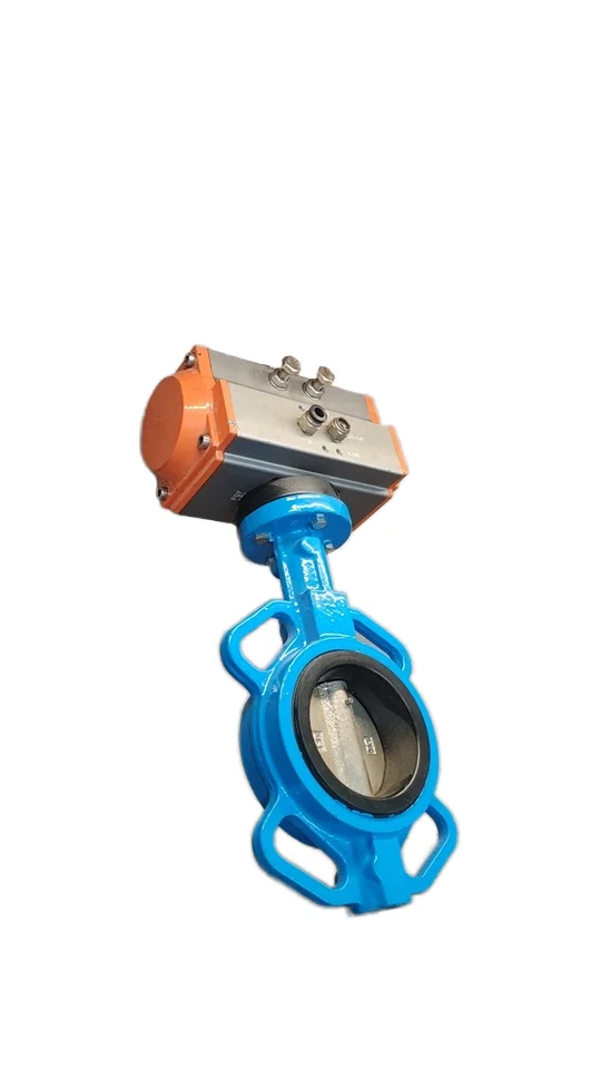 High-Temperature Electric Pneumatic Actuator Butterfly Valve for Oil Media OEM Customizable for General Applications