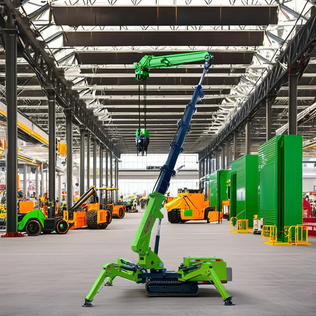 Construction Mini Hoist Remote Control Cranes Mini Spider Lifting 8 Ton with best price