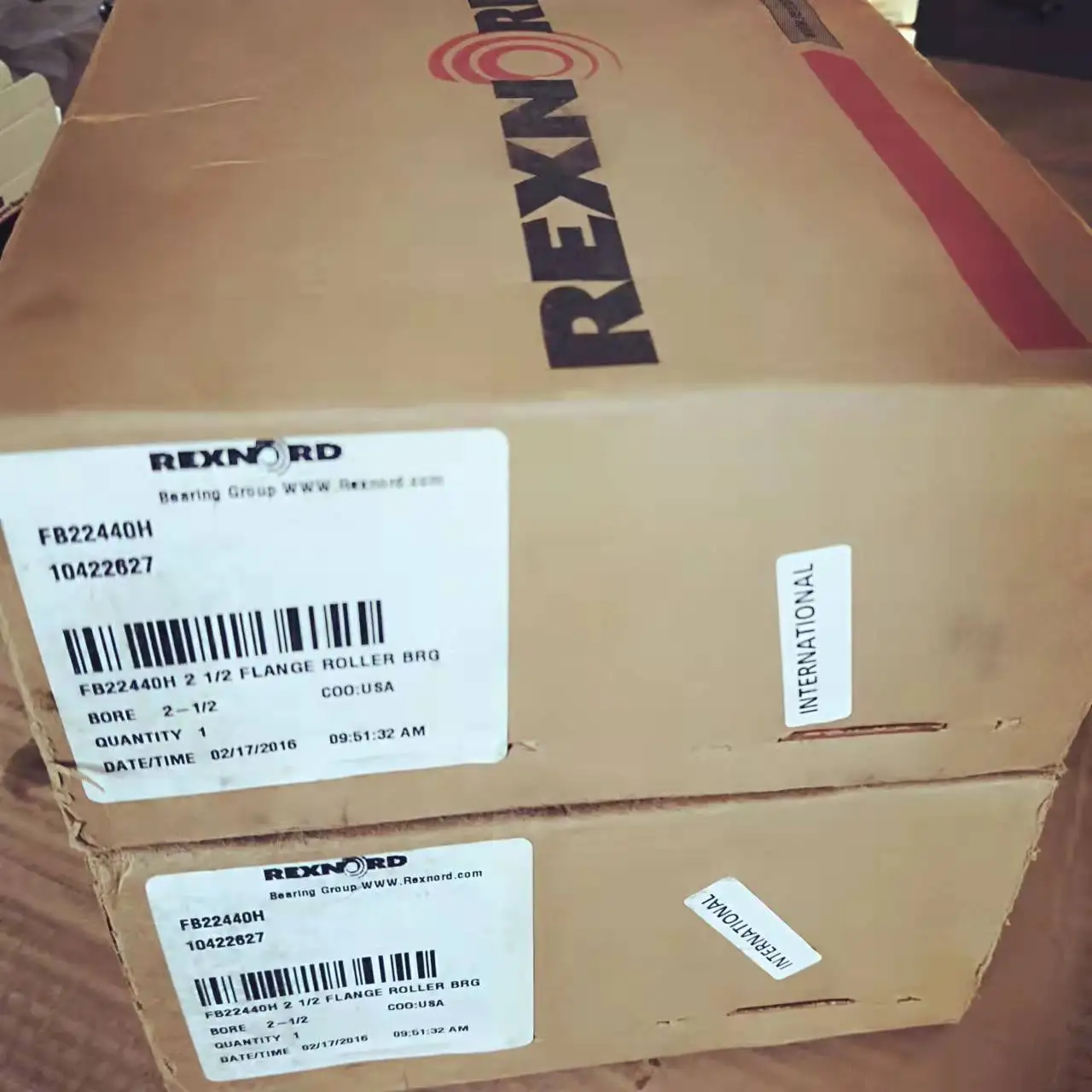 Best price good quality Rexnord brand roller bearing FB22440H original REXNORD roller bearings