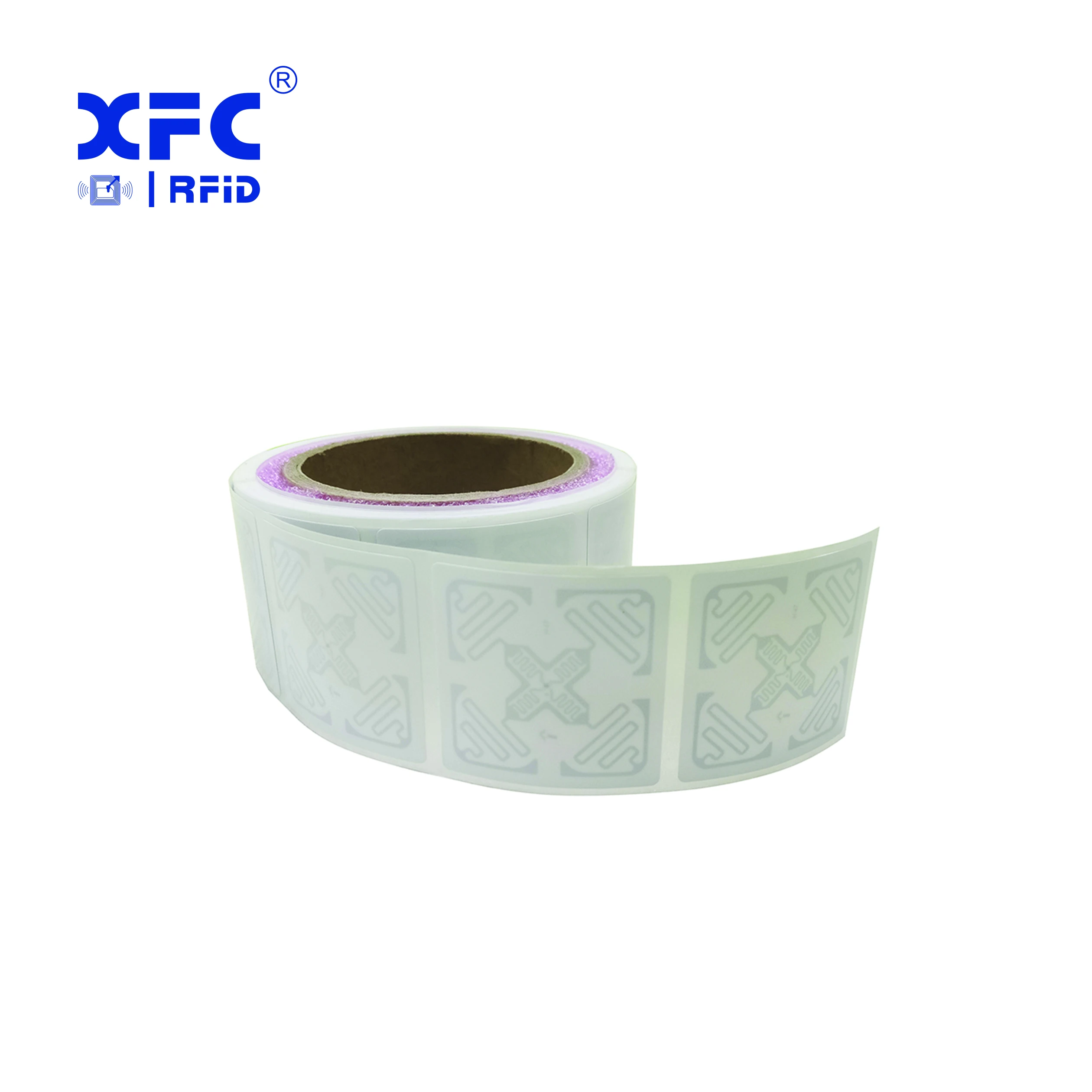 China factory ISO/IEC 18000-6C Chip M4 Programmable  RFID UHF Tag 860~960mhz Passive RFID Smart Label in Asset Management
