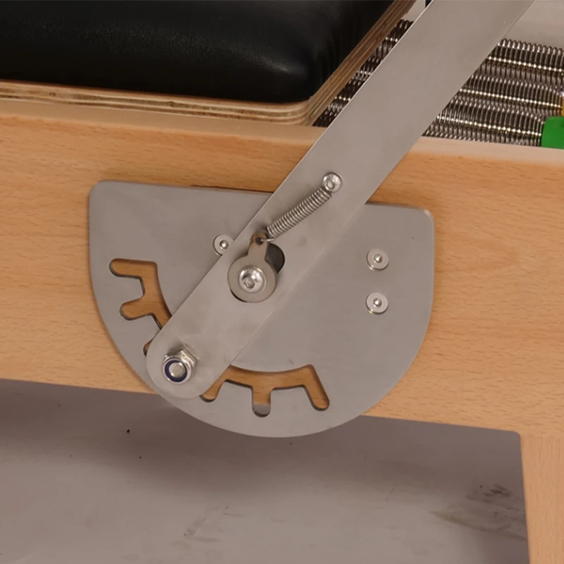 Wholesale Oak Wood Pilates Machine Recovery Shaping Custom Leather Pilates Bed with Trampoline Square Boxx