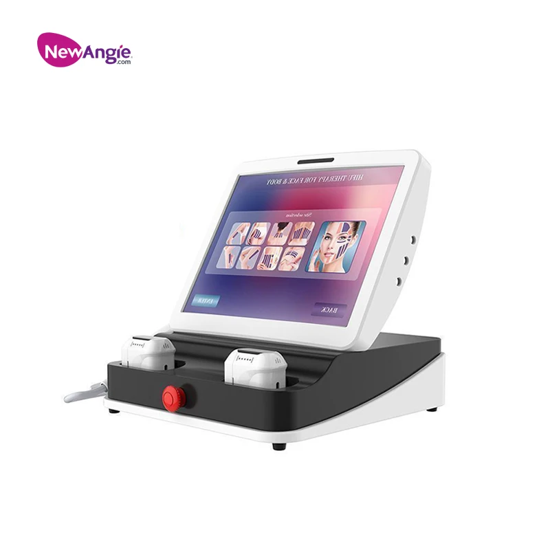 Beauty Salon Facial And Body Lifting 2D Hifu 3D Hifu With 8 Cartridges