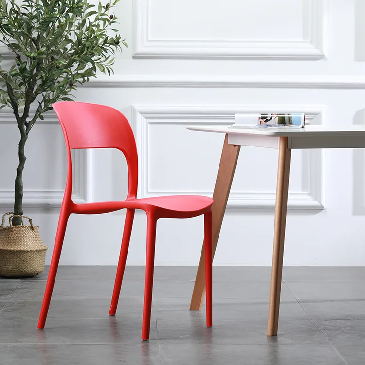 
Dining Chair Colorful Nordic Wholesale Ring Back Restaurant Furniture Upholstered French Living Room Plastic Dining Chair 