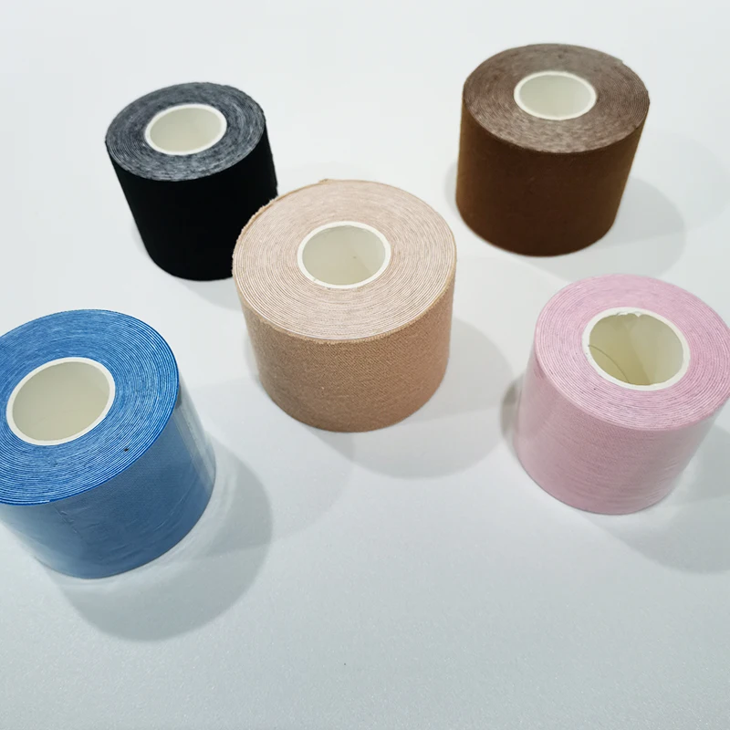 5cm*5M kinesiology tape material water proof strapping custom logo waterproof kt sports kinesiology tape