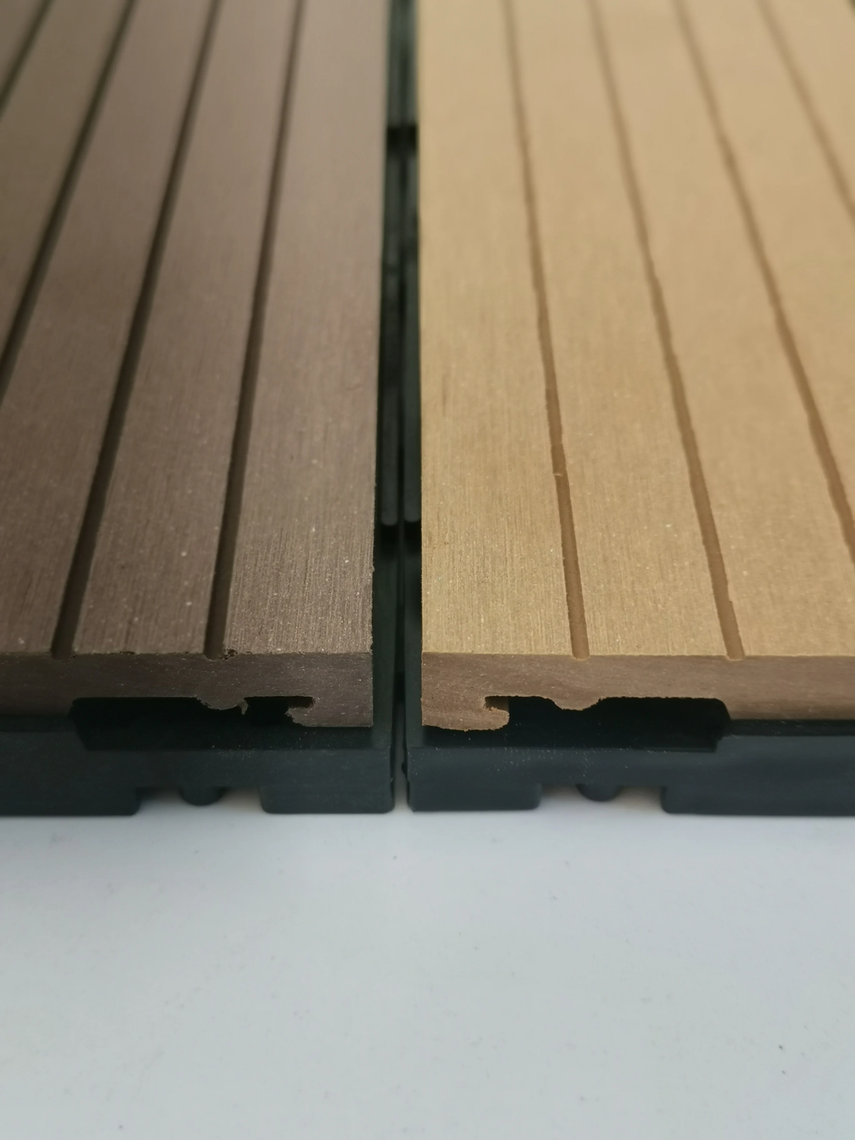 
China Manufactory pool deck tiles wpc tile interlocking outdoor 