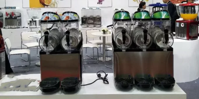 Commercial 3 Tanks Slushy Ice Making Slush Machine