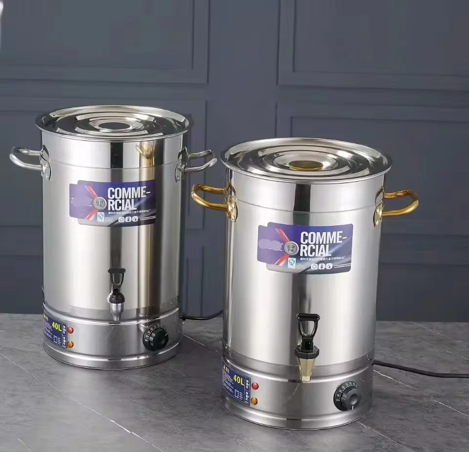 Hot Sale Professional Water Urn Machine Large Electric Stainless Steel Water Boiler With Temperature