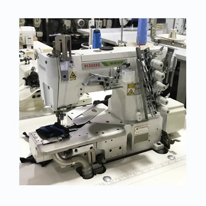 Японская марка Pegasus маленькая промышленная швейная машина PEGASUS W600 с квадратной головкой и блокировкой