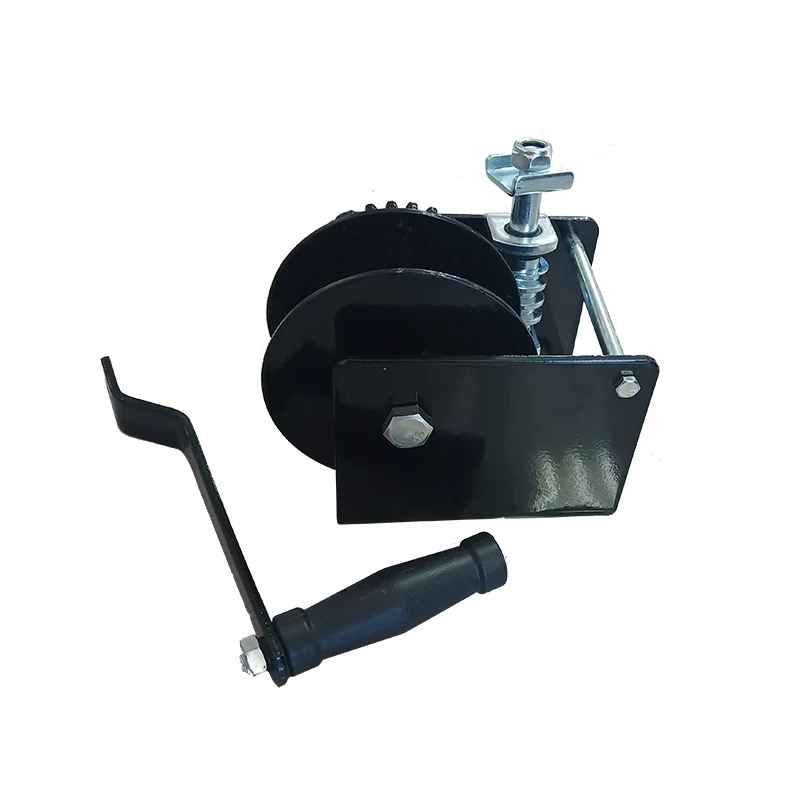 Лебедка крана времени лебедки ручного тормоза 1800Лбс ручная кривошипная лебедка для прицепа шлюпки сверхмощная