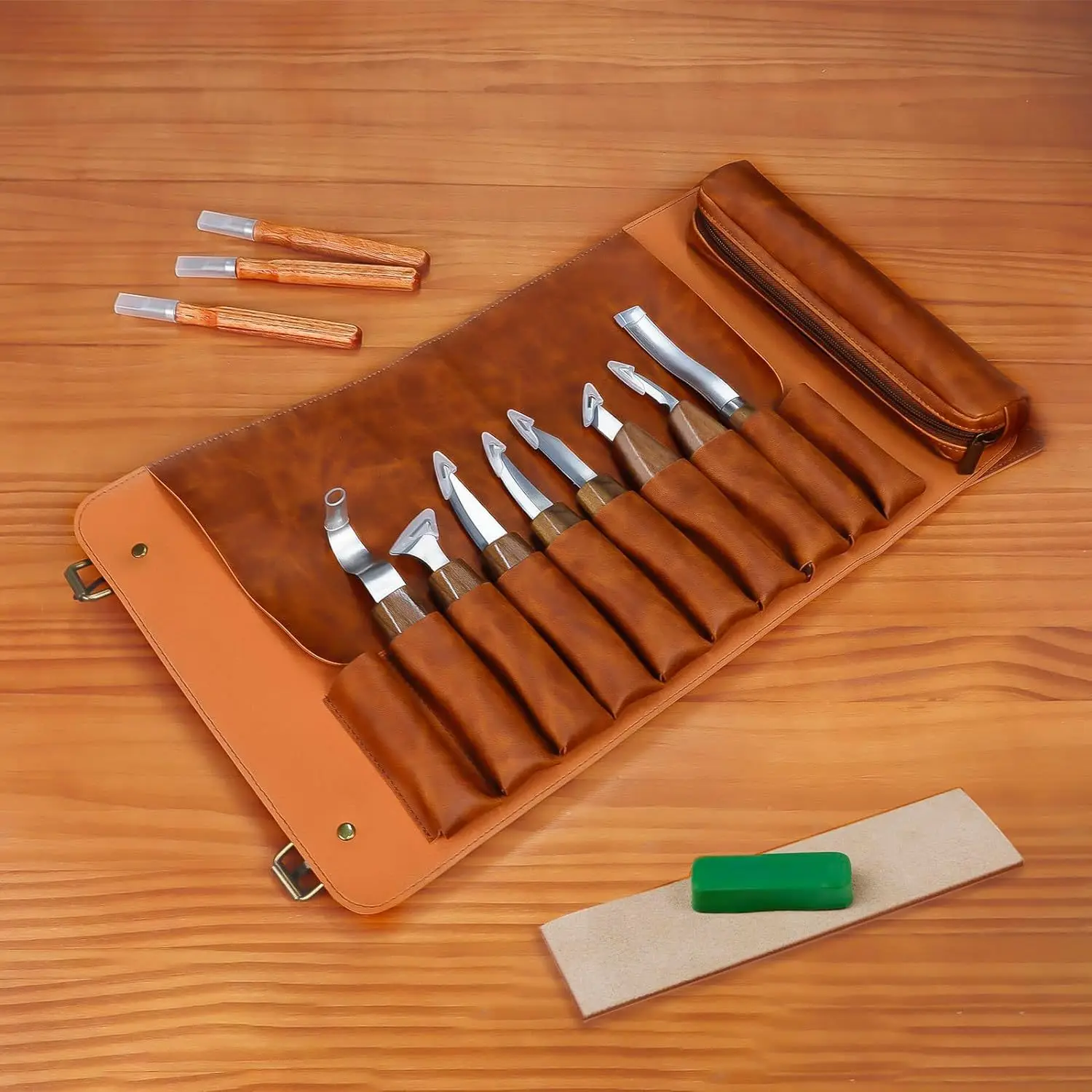 Wholesale 15Pcs/Set Wood Carving Tools Spoon Carving Hand Tool Set For DIY
