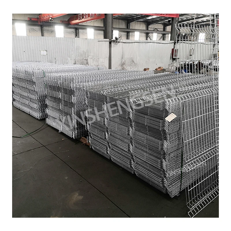 Factory Supply Outdoor Garden 3D PVC Coating Welded Wire Mesh Fence Easily Assembled 3D Curved Fence Panel