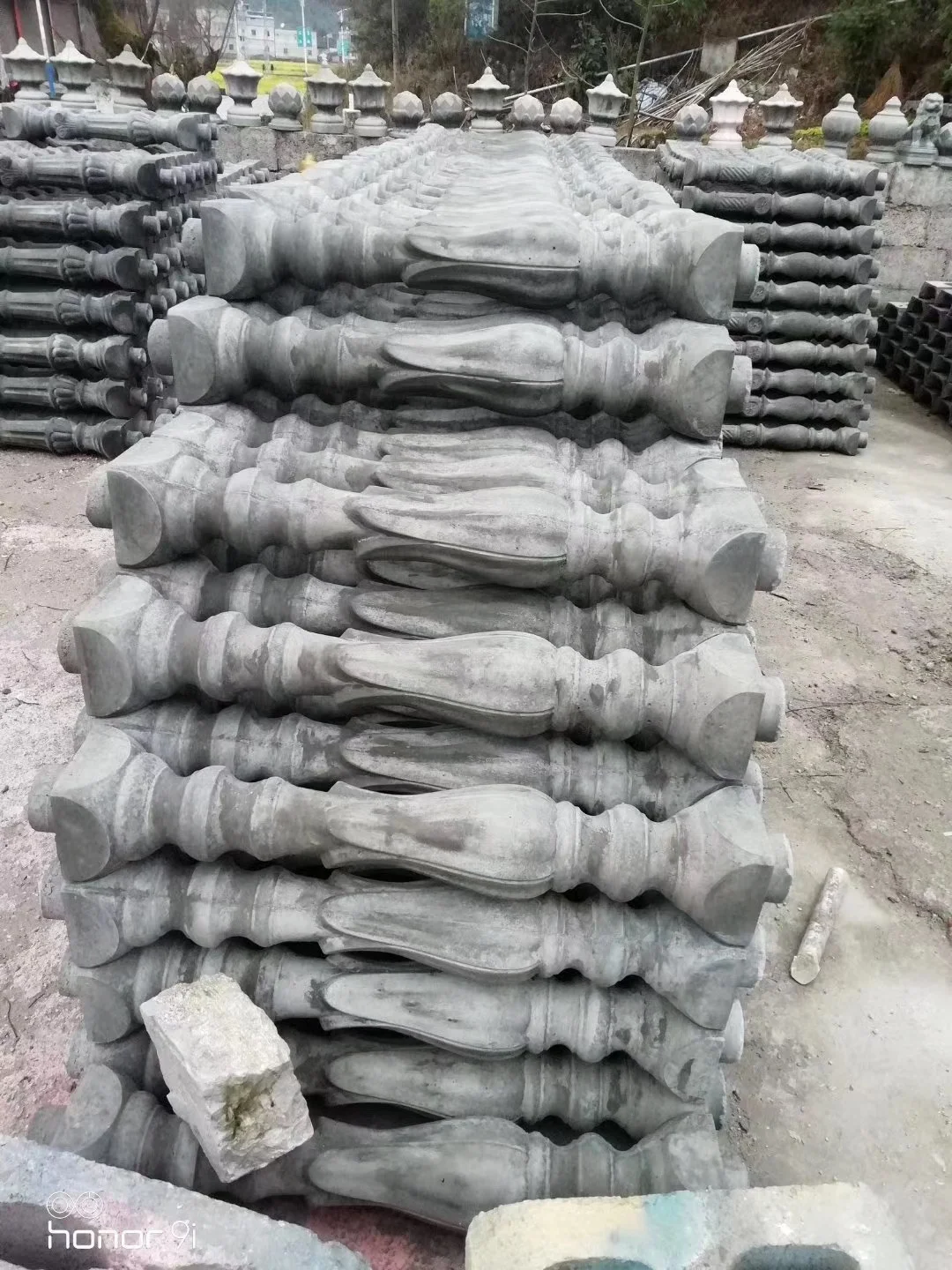 40cm 50cm 60cm 70cm 80cm 90cm Garden Balcony Pool Fence Cement Balustrade Mold