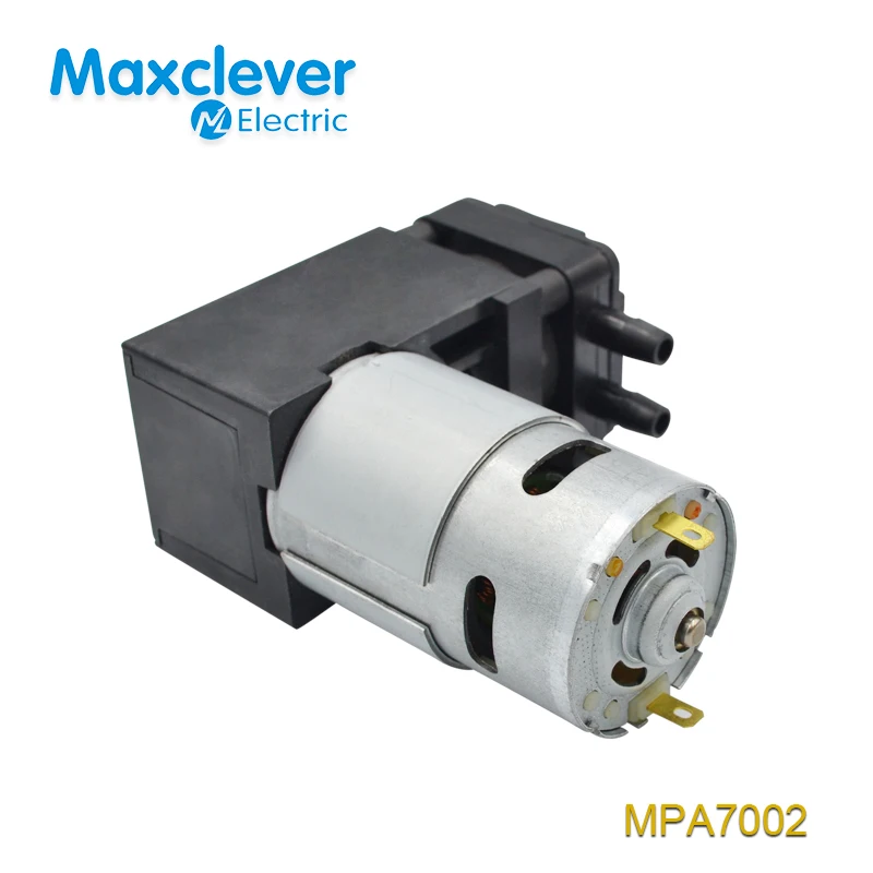 Customizable 20-35l/min -78 -85 300-650kpa DC12/24V 7V12B85R52 pressure flow rate MPA7002 Piston Vacuum micro Pump Brush Motor