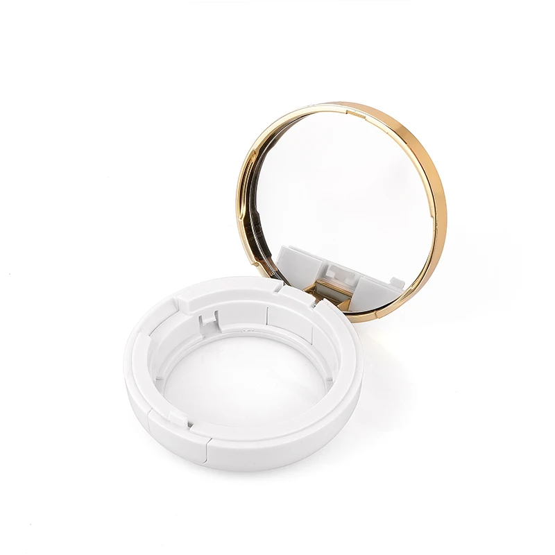 15g Customized black white goiden Luxury Round Air bb cushion case foundation bb cushion packaging shell cushion