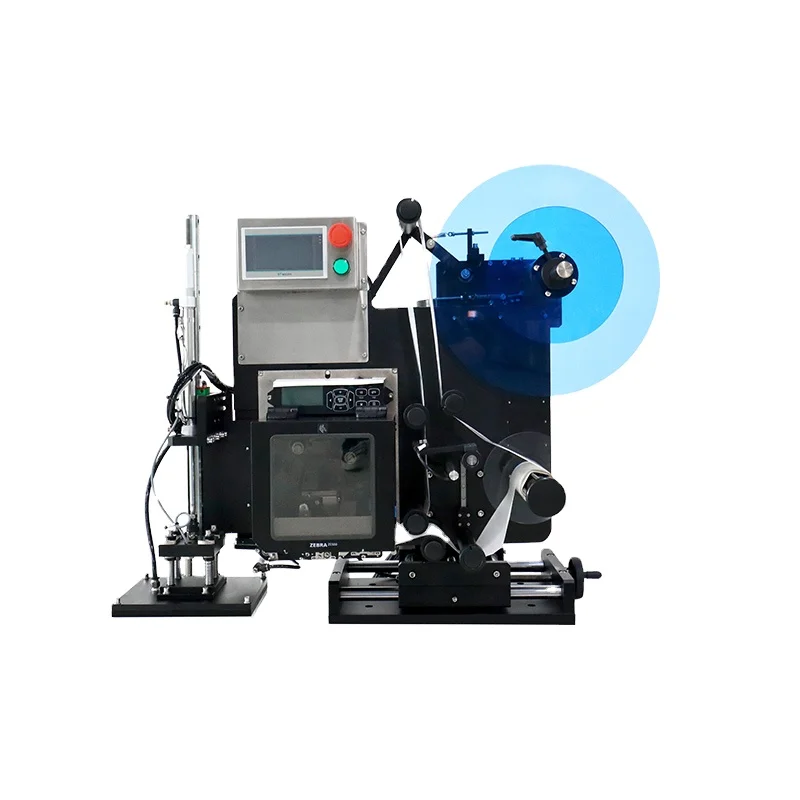 Height adjustment sticker printing label machine 1 year guarantee label printing machine