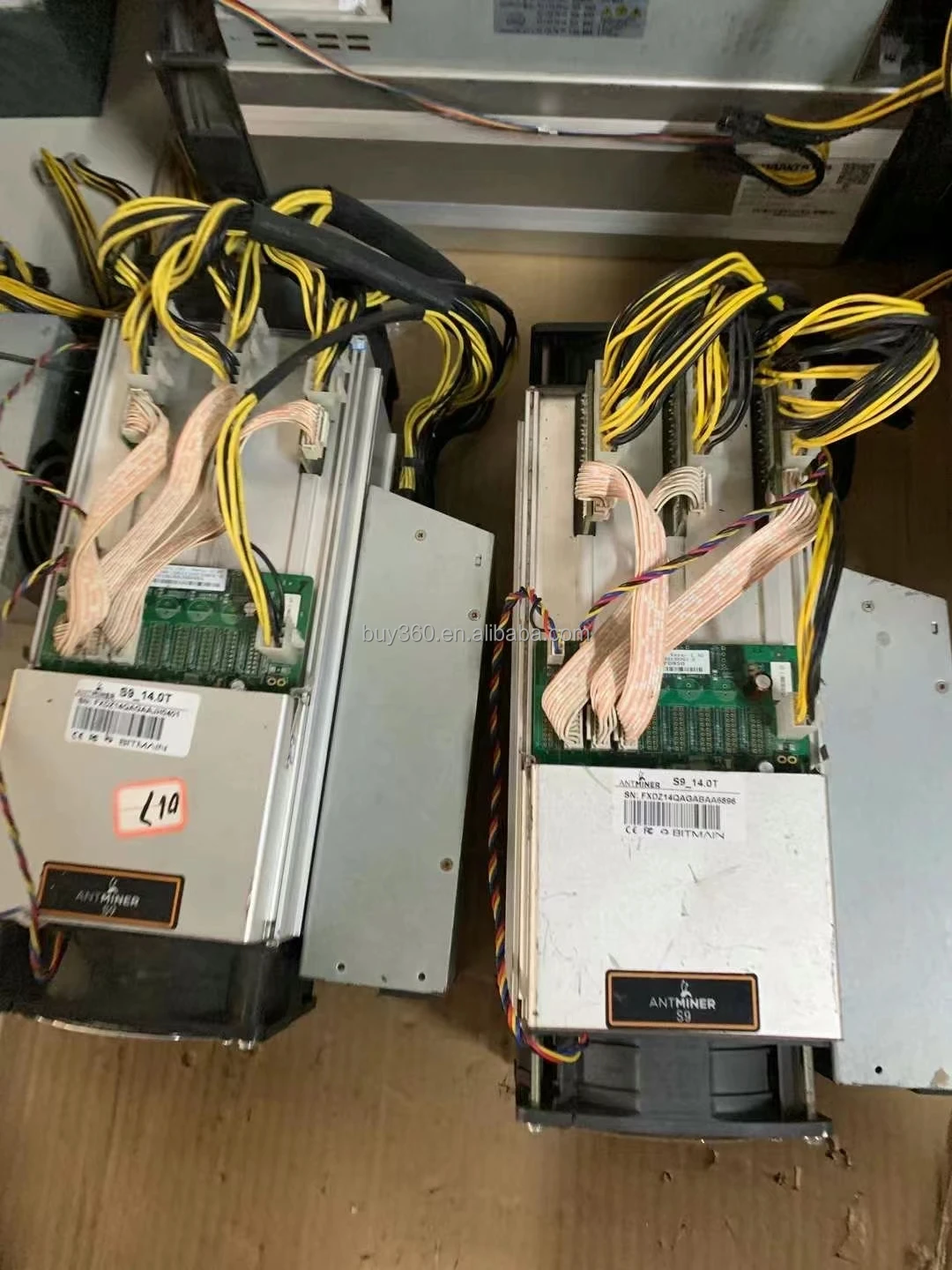 Биткойн-Майнер б/у Antminer S9/S9I/S9J 14T/14 5 T с оригинальным блоком питания