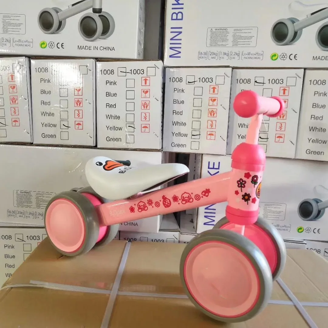 No Pedal Kids Running Bike Balance Bike Car Factory wholesale 4 Wheels Balance bike