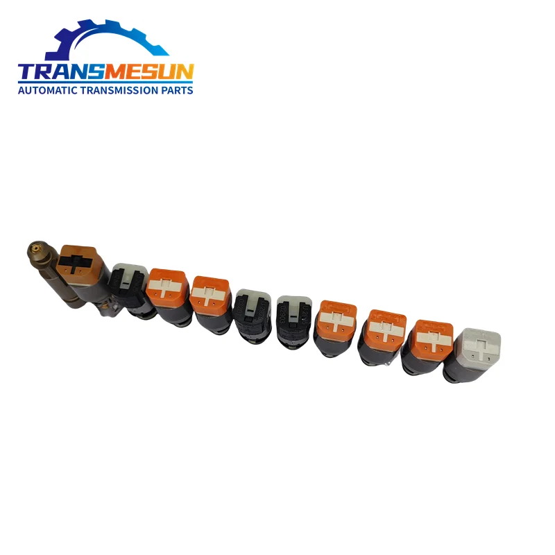 Transmesun automatic transmission 9HP-48 Solenoid valve repair kit 10 individual solenoid valve sets for Land Rover Evoque