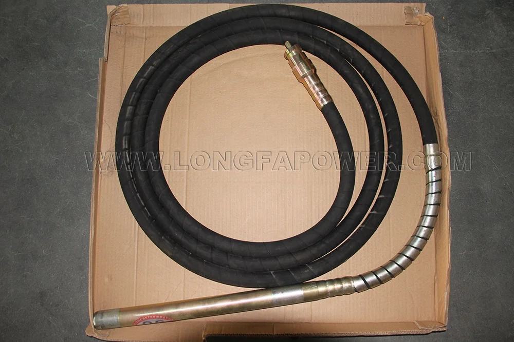 Dynapac type gasoline engine concrete vibrator vibratory with 38 45 50 poker frame shaft piggyback concrete vibrator