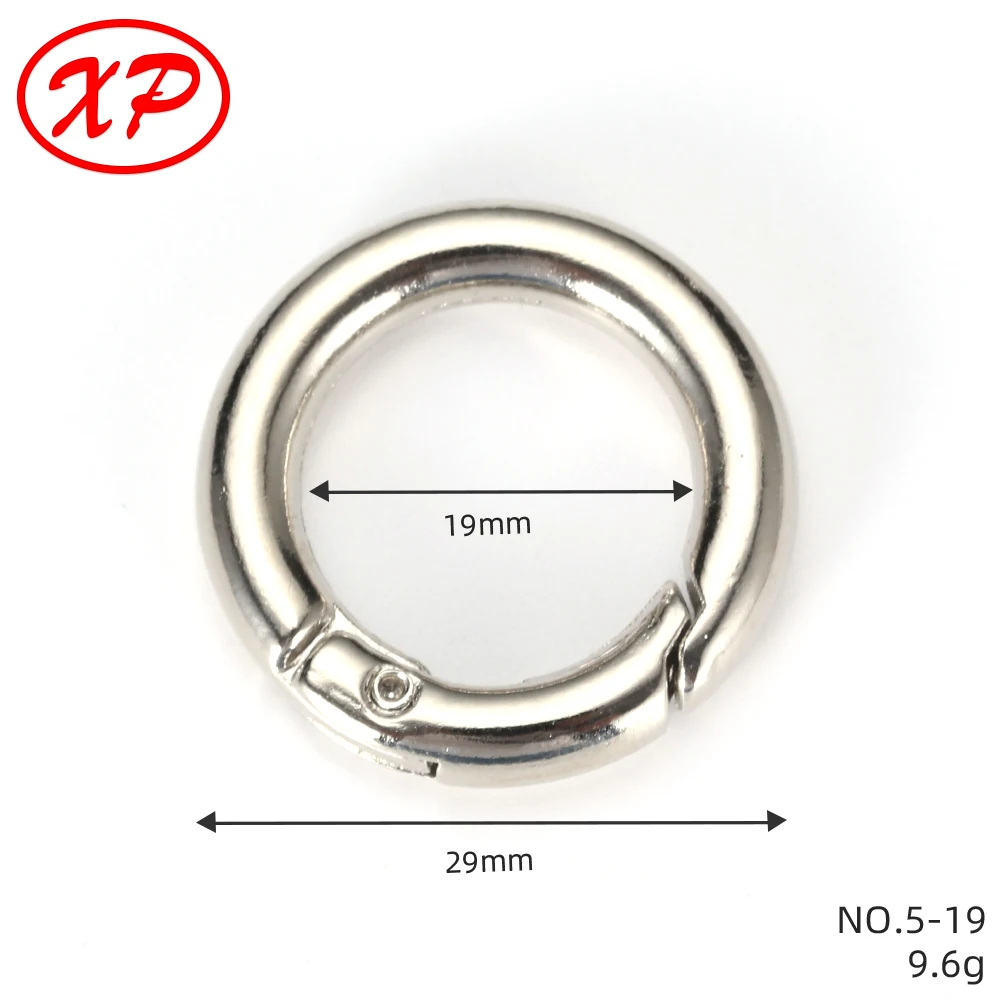 Customize Trigger metal bag Lobster Clasp zinc alloy swivel O Ring snap hook