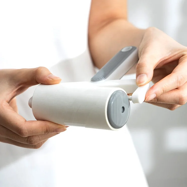 Eco-Friendly Sticky Lint Roller Mega Value Set Clothes Green Washable Lint Roller For Pet Hair