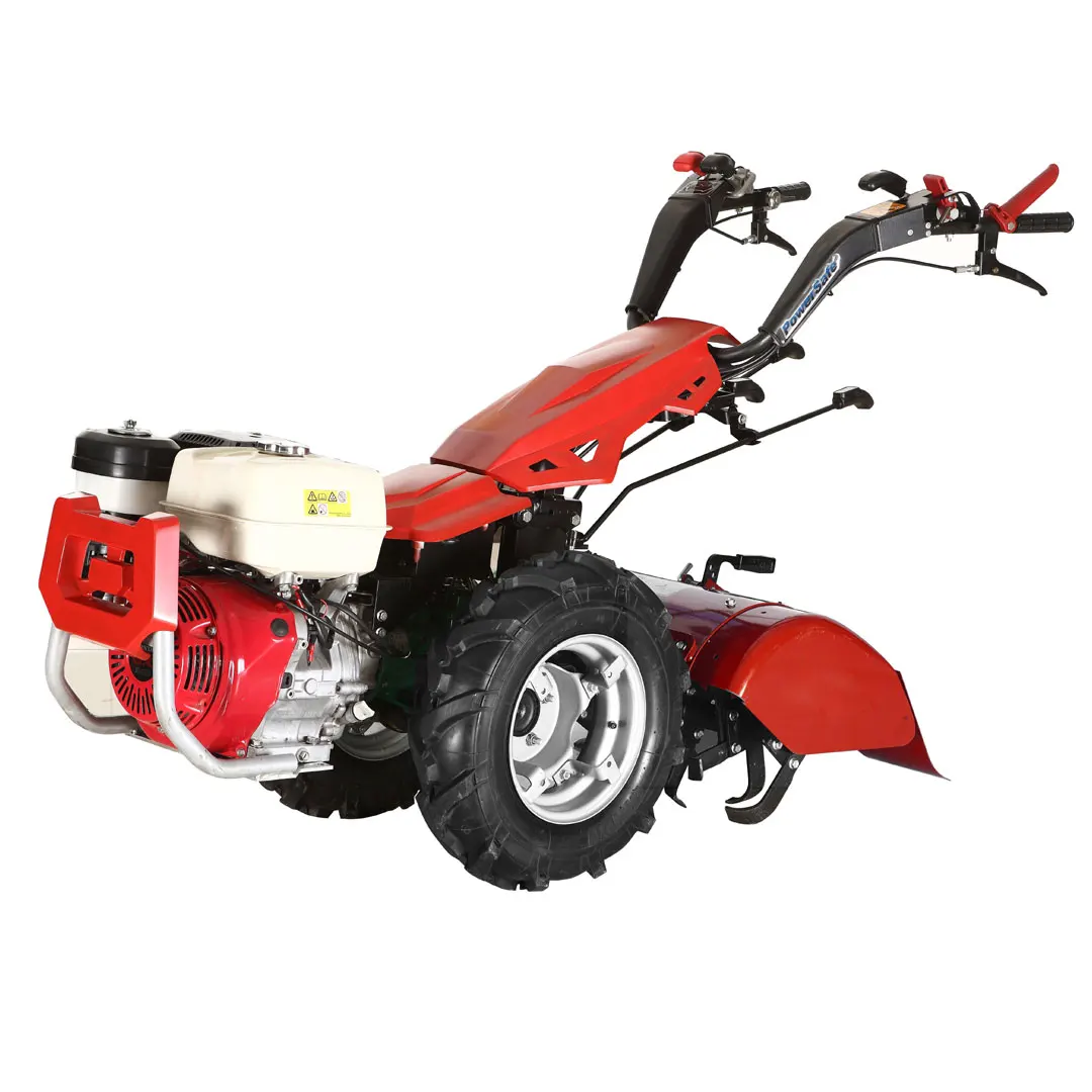 Brand new diesel mini two wheel farm walking tractor and rear tine tiller rotary hoes CE approved suits gardens light commercial