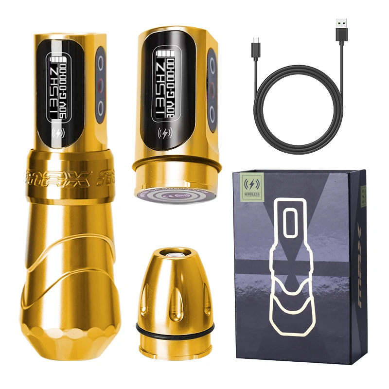 Tattoo Machine Pen LCD Display Professional Tattoo Pen Wireless Permanent Makeup Eyebrow Yilong Tattoo Pen