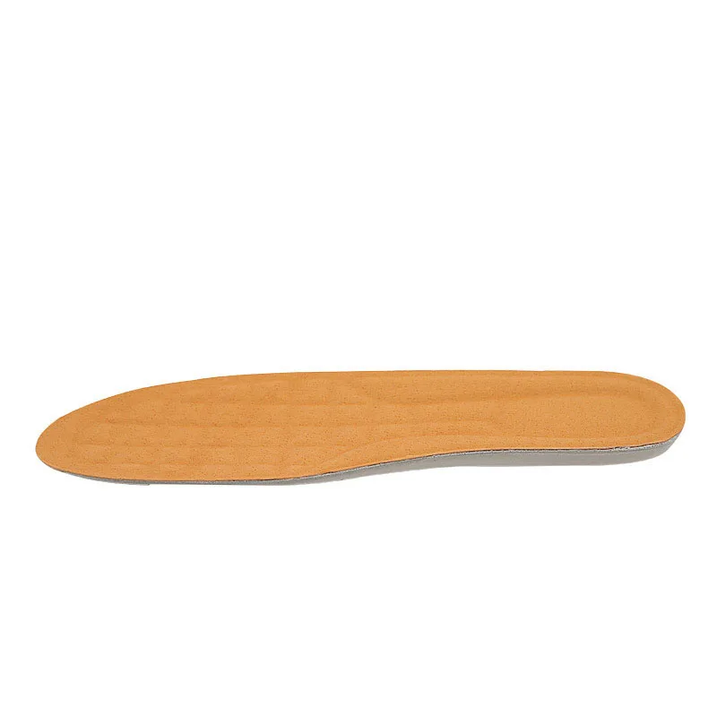 S-King Cowhide Genuine Leather Elastic Massage Orthotic Insoles