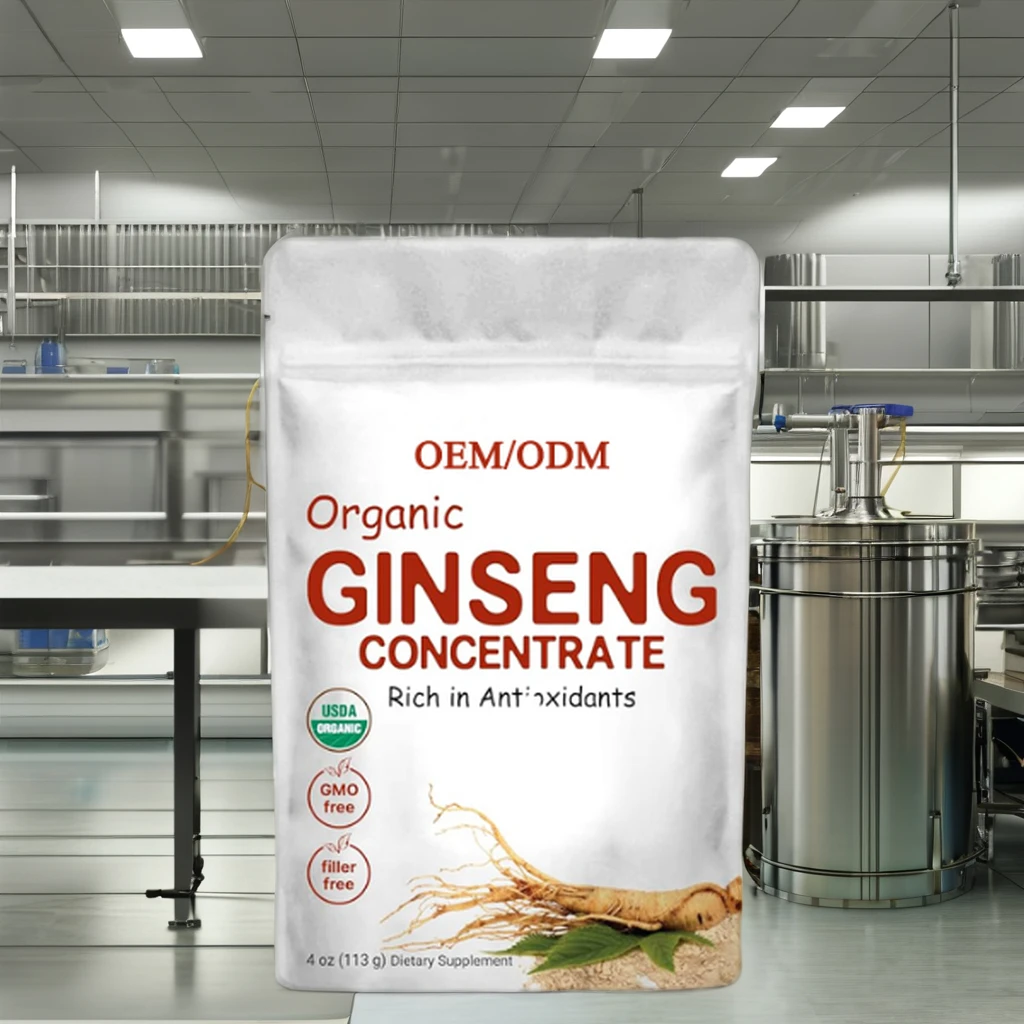 Customization label for korean red ginseng extract ginseng powder