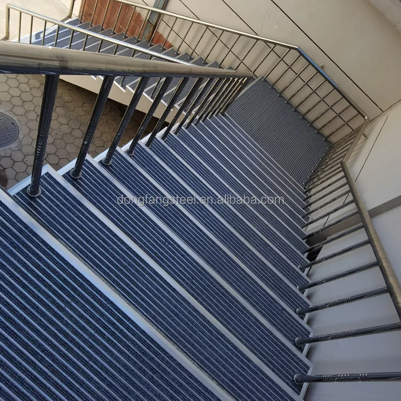 Commercial Indoor Outdoor Entrance Mat Aluminum Barrier Dirt-trapper Door Mat for mall hotels