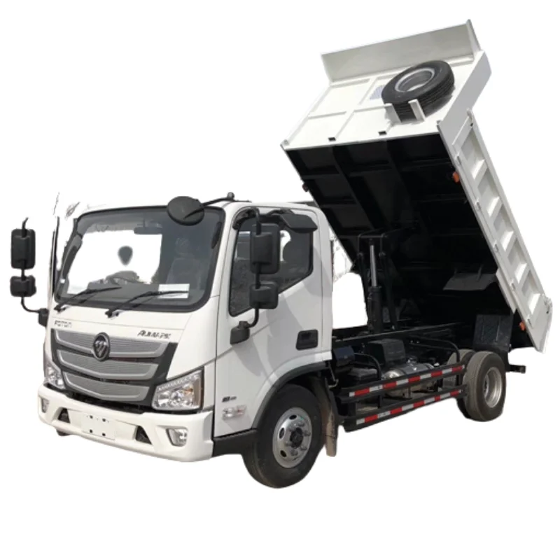 2023s Best selling 7T FOTON AUMARK  LHD dump tipper truck for sale China manufactured new wastes collection dump truck price