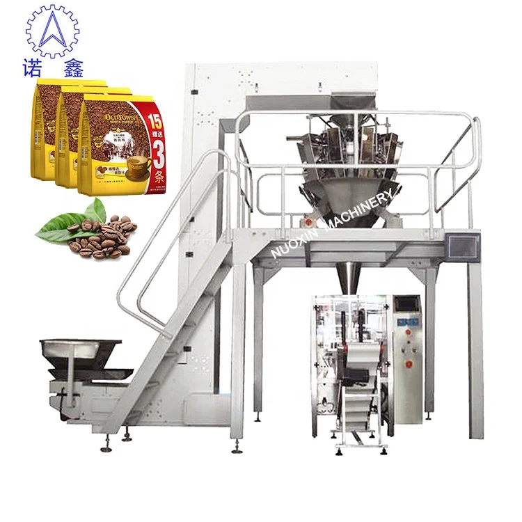 DXD-520 dried fruit beans rice flour foodstuff snack weighting filling bag packing machine