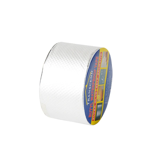 Butyl Rubber Sealing Tape Self-Adhesive Asphalt Tape Aluminum Foil Rubber Tape WATERPROOF ADHESIVE BUTYL