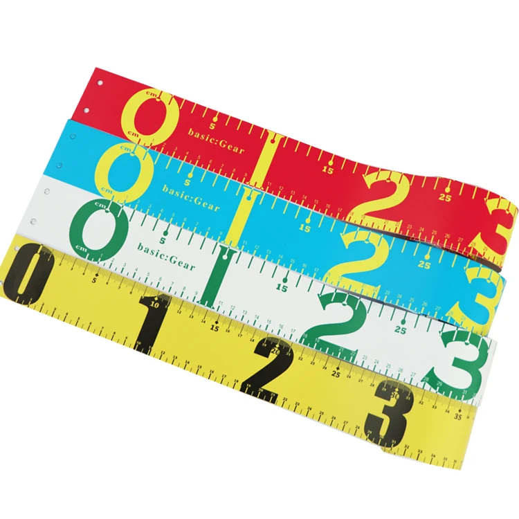 Factory Price Waterproof Fish Measuring Ruler Accurate Fish Measuring Tape PVC Fishing Ruler Measurement Tackle Tool