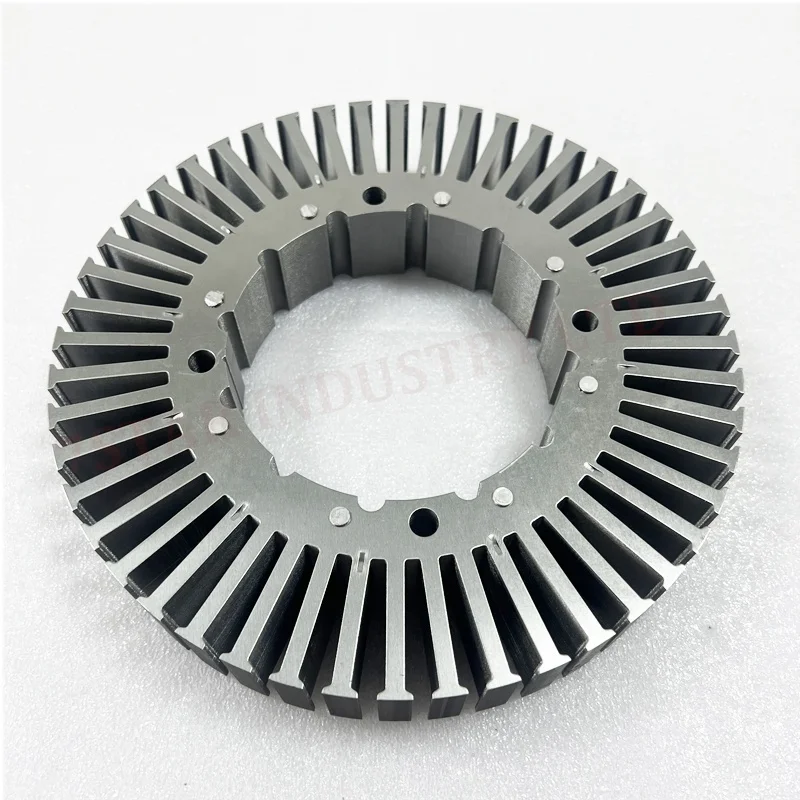 48 P lamination existing molded laminated big motor stator core si-steel core