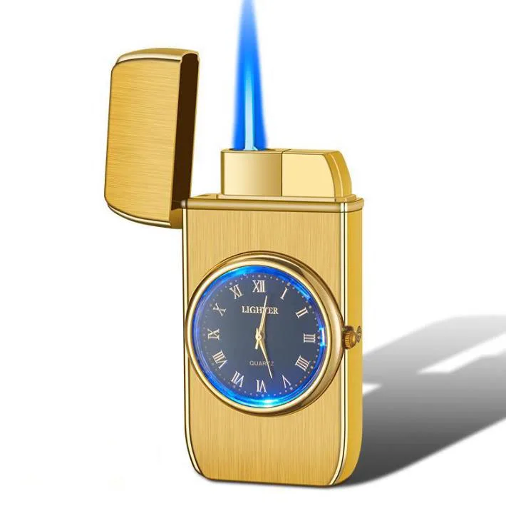 Windproof Lighter Creative Cigarette Flint Watch Lighter