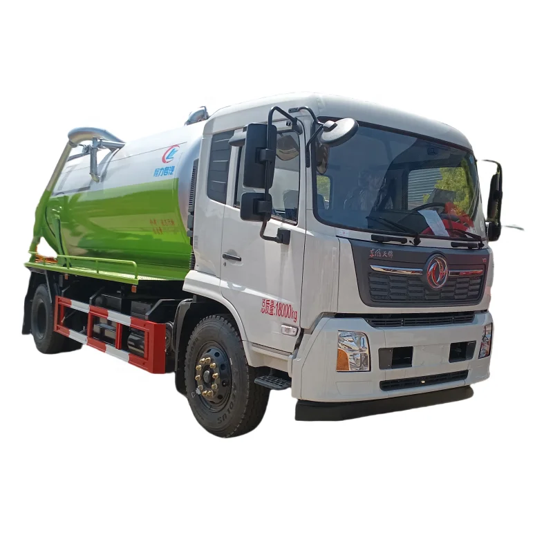 Brand New 15 CBM 4x2 Sewage suction Truck Tanker Sewage vacuum LHD/RHD sewage suction tanker truck Great Price For Sale