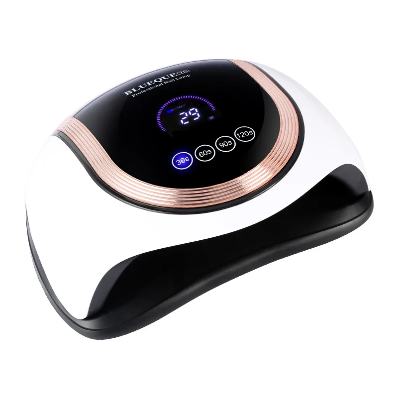BLUEQUE 180W UV LED lamp gel nail light high quality nail dryer with 60pcs beads for nail salon