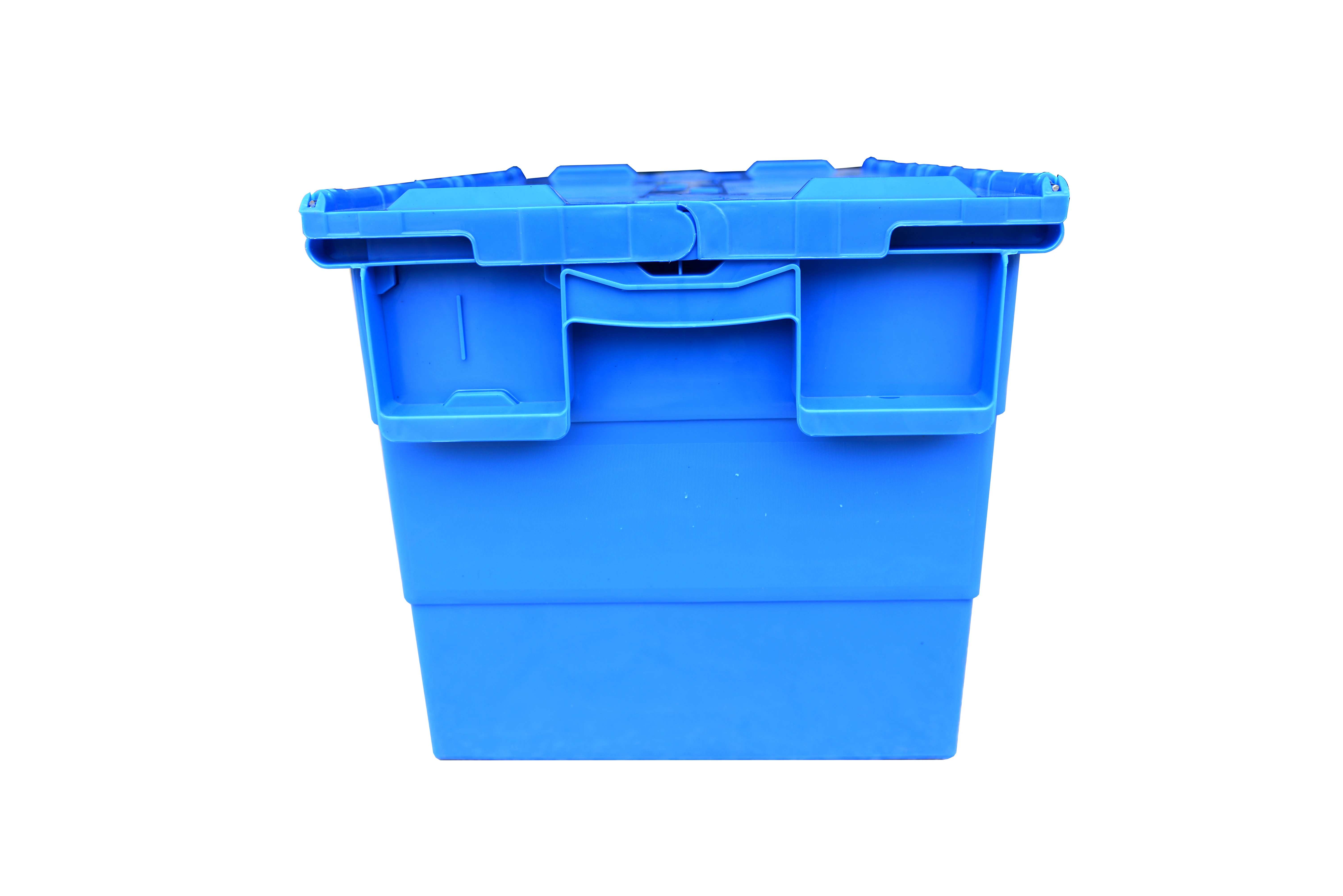 Оптовая продажа, пластиковые ящики для хранения с крышкой для продажи