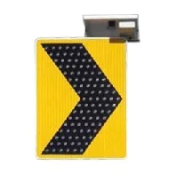 custom reflective safety electronic flashing led stop arrow road warning traffic sign board warning traffic sign