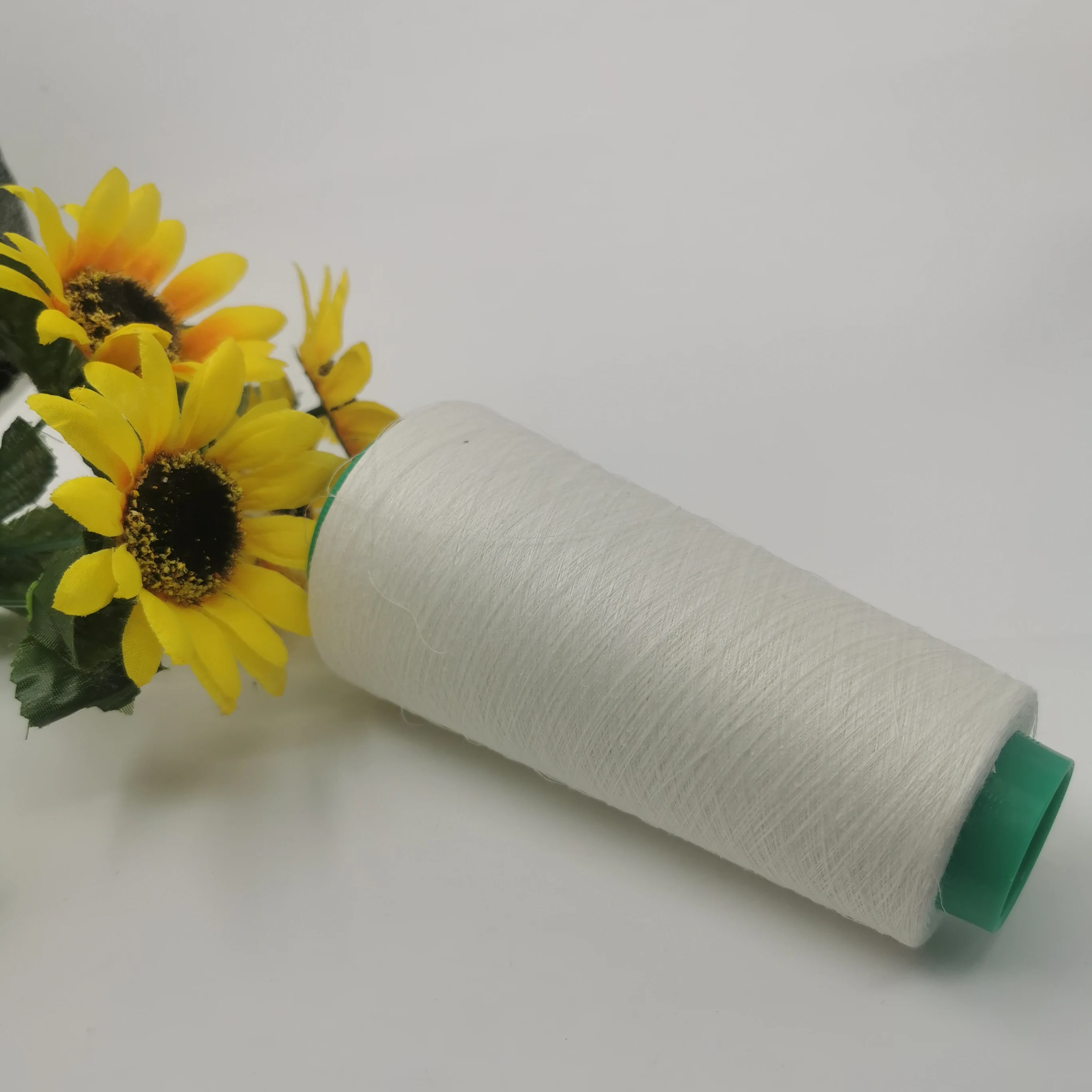 bleached linen yarn for home textile