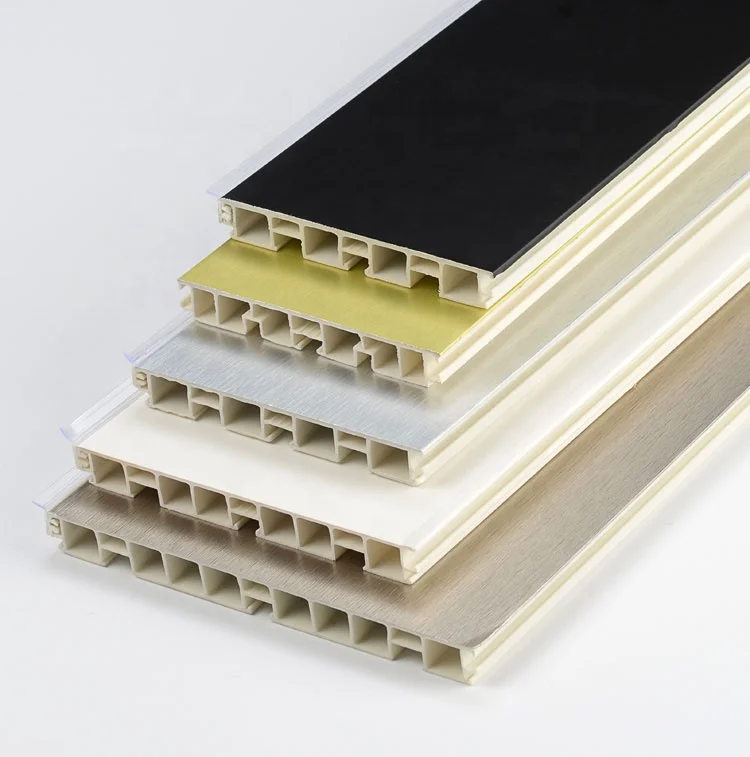120mm Kitchen cabinet waterproof pvc plastic skirting board