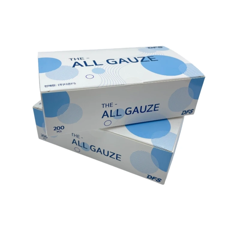 Customized gauze swabs gauze sponges  korea dental gauze 2'x2'-8p