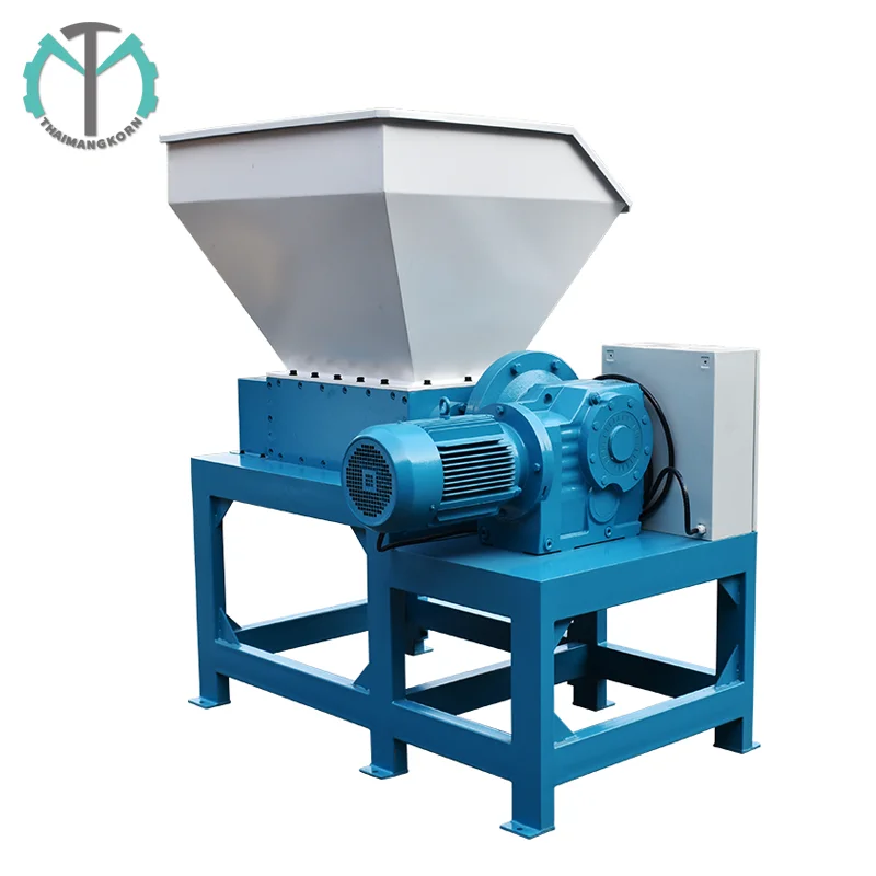 Tyrone 10HP Plastic Shreder Double Shaft Shredder for Board Shoes