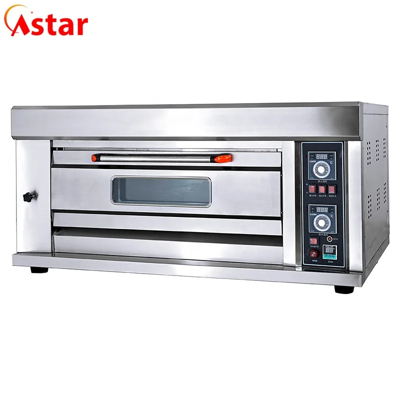 Commercial baking oven 3 deck 12 trays bread baking ovens  bakery equipment gas deck oven for bread