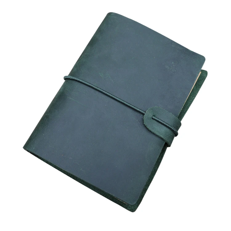 School Promotion Planner Full Grain Cattle Genuine Leather Journal Writing Notebook Handmade