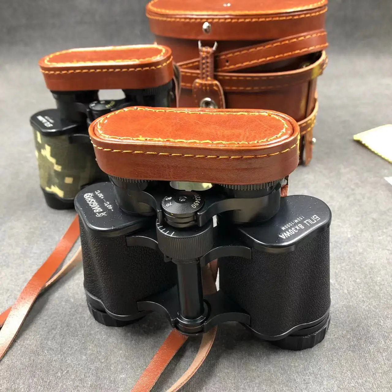 Russian Begos 8X30 binoculars Ultra high definition all metal high power long distance high quality pocket telescope