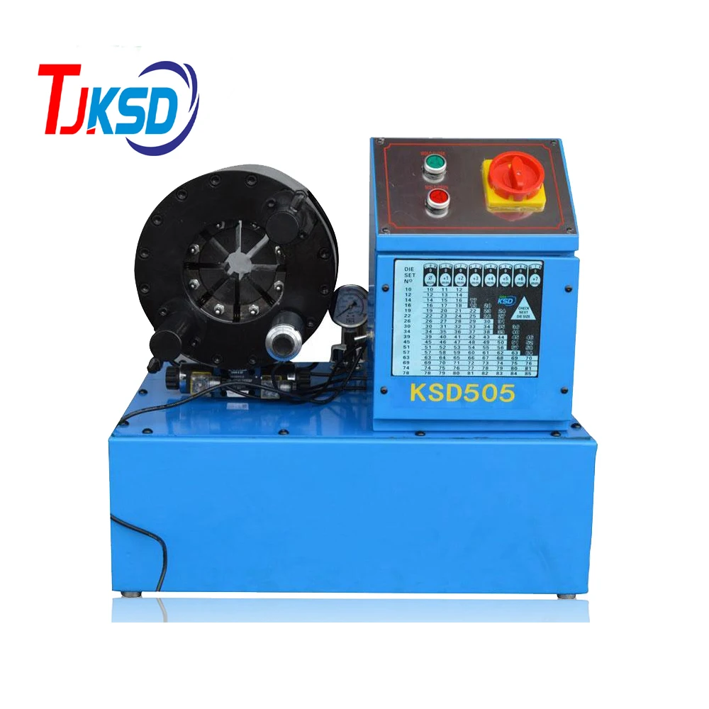 3-51mm with quick replacement CE ISO 560t 4 column air conditioner crimper hydraulic press machine hose crimping tool