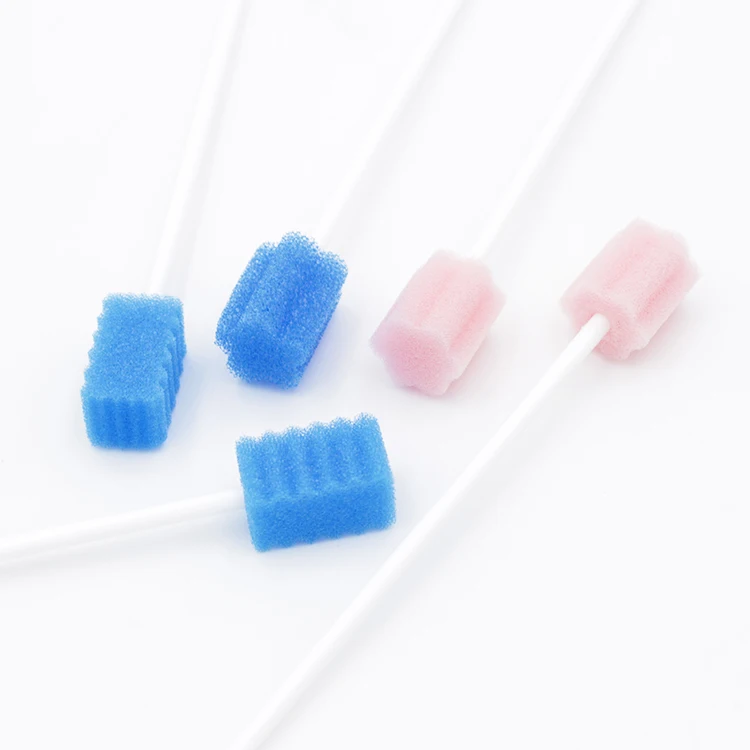 Disposable Medical Patient Mouth Cleaning Sponge Stick Foam Oral Swab